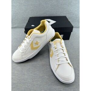 CONVERSE PRO BLAZE V2 Low Top White/ Yellow Shoes Size 13